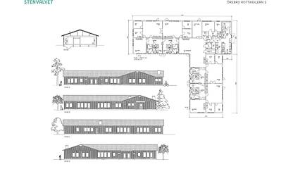 Planritning Ulrikelundsvägen 2