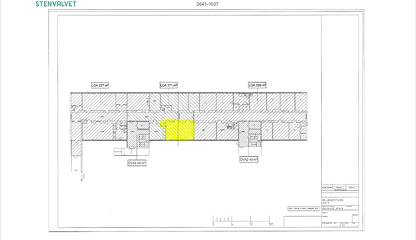 Planritning Mellringevägen 120 B-C