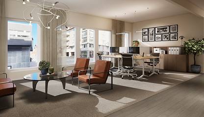 Visualisering för lokalen Lilla Brogatan 34