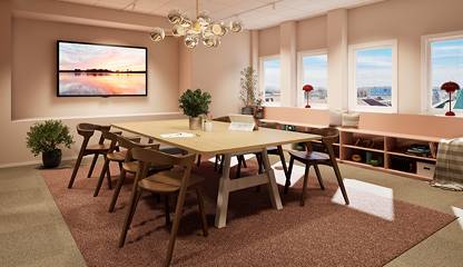 Visualisering för lokalen Allégatan 39