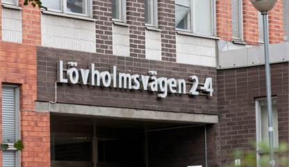 Fasad Lövholmsvägen 2