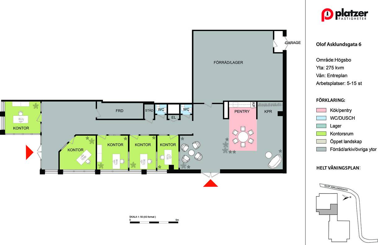 Olof Asklunds gata 6, Högsbo