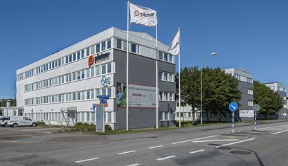 Porten in till Högsbo J A Wettergrens gata 5