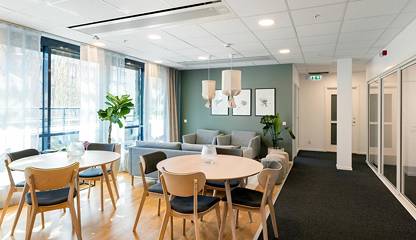 Pausyta med access ut till egen terass Odinsgatan 10