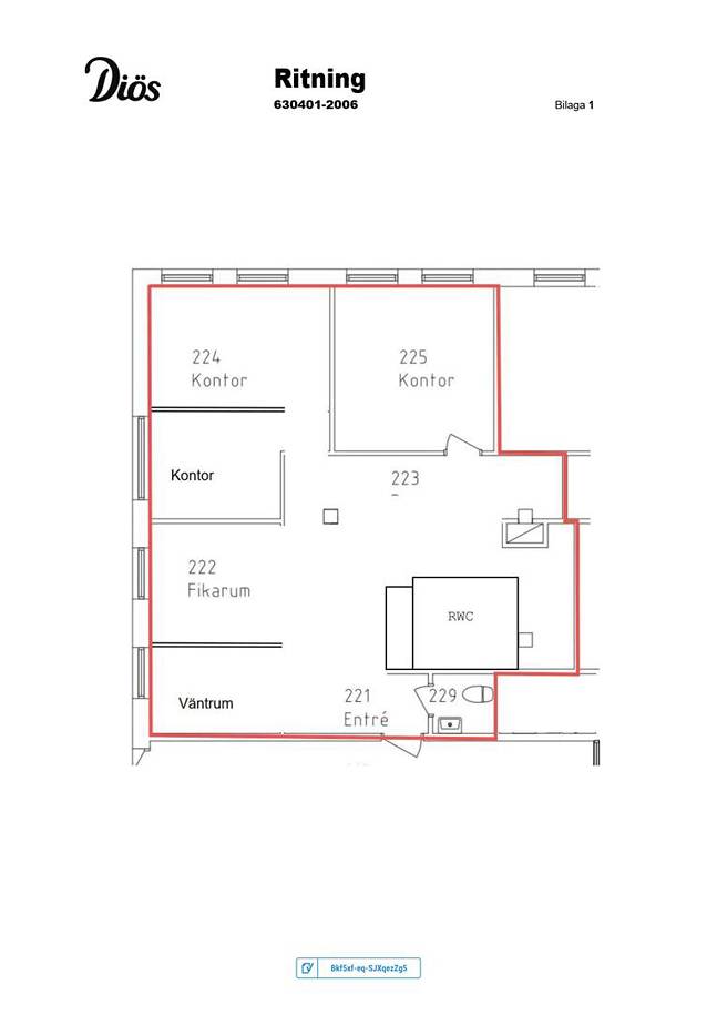 Moragatan 13, Centrum