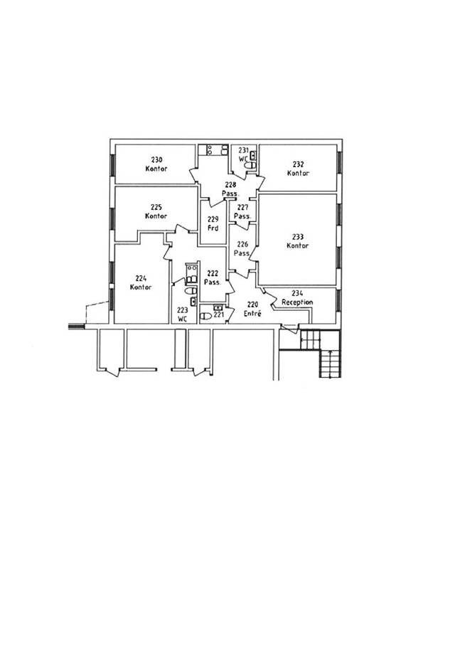 Moragatan 20A, Centrum