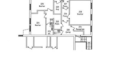 Planskiss Moragatan 20A