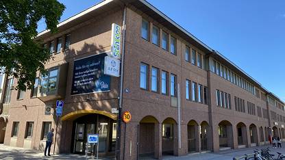 Fasad Ledig lokal, Nybrogatan 23, Centrum, Falu