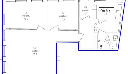 Planskiss Borganäsvägen 44