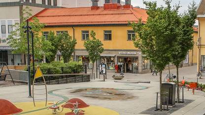 Fasad Ledig lokal, Vattugränd 1, Centrum, Falu