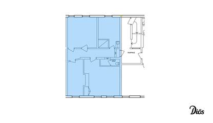 Planskiss Stigaregatan 7B