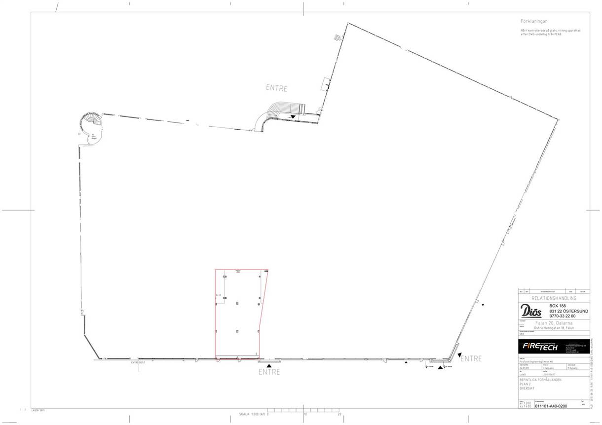 Falugatan 2, Centrum