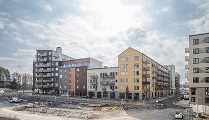 Exteriör fasadbild Gripengatan 36