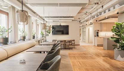 Lounge, lunchsittning Linnégatan 18