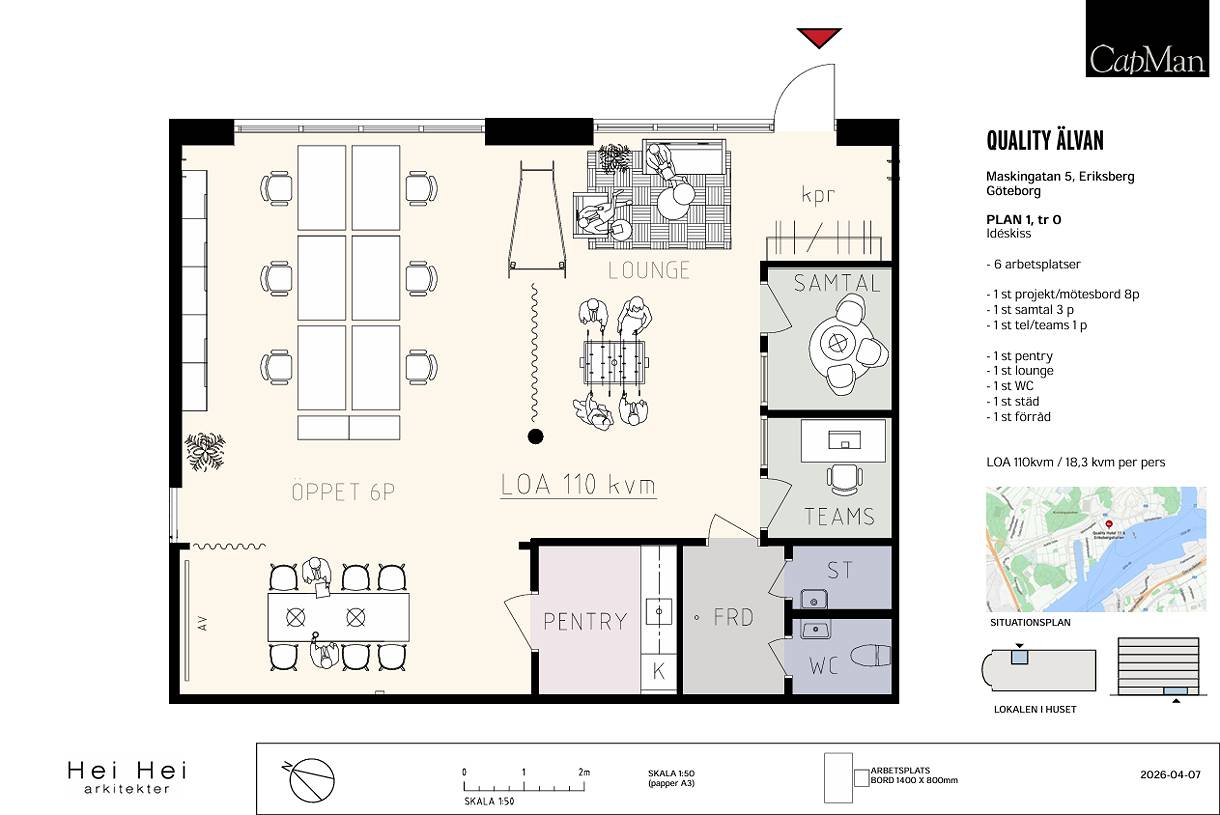 Maskingatan 5, Norra Älvstranden