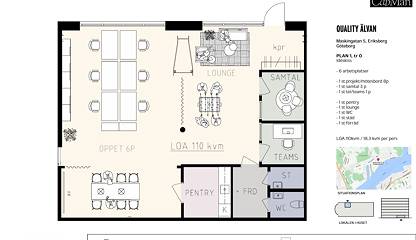Planskiss exempel Maskingatan 5