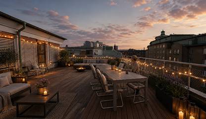 Takterrass Odinsgatan 9-11