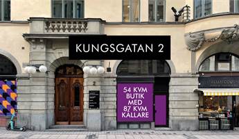 Ledig lokal, Kungsgatan 2, City, Stockholm