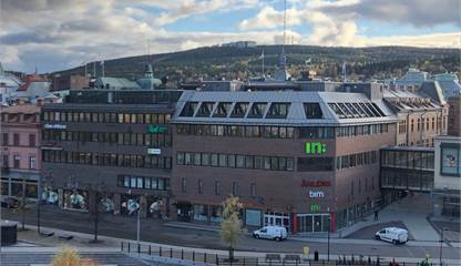 Fasadbild Glädjen från Norr Sjögatan