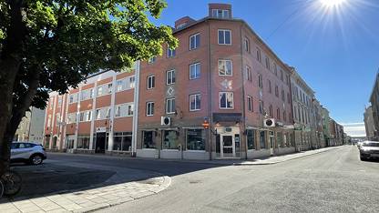 Fasadbild Aesculapius 10 Ledig lokal, Trädgårdsgatan 18, Centrum, Sundsvall
