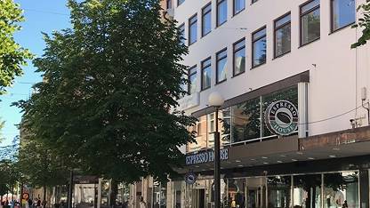 Fasadbild fastigheten Ledig lokal, Storgatan 25-27, Centrum, Sundsvall