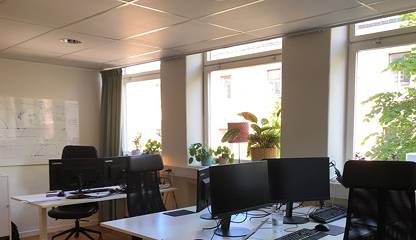 Första kontorsrummet Storgatan 25-27