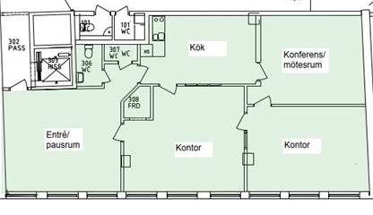 Planskiss Planritning Storgatan 25-27