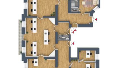 Planskiss Storgatan 34