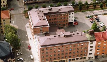 Flygfoto Köpmangatan 19