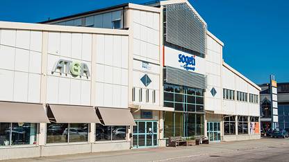 Kolvägen 15 fasad Ledig lokal, Kolvägen 15, Mokajen, Sundsvall