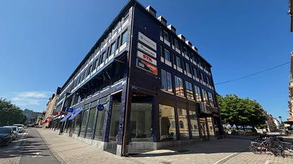 Fasadbild Arbetet Ledig lokal, Rådhusgatan 25, Centrum, Sundsvall