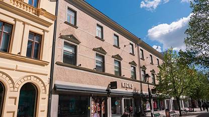 Fasadbild Lyckan 6 Ledig lokal, Storgatan 40, Centrum, Sundsvall