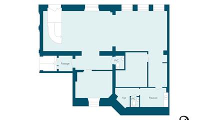 Planskiss Thulegatan 3