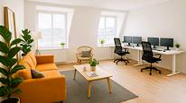 Kontor för 4 personer öppen planlösning Kontor för 4 personer öppen planlösning