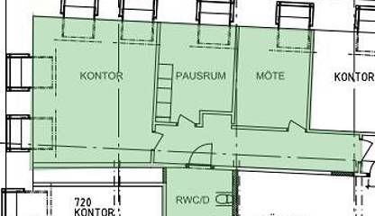 Planskiss 82 m2 Esplanaden 10 Esplanaden 10