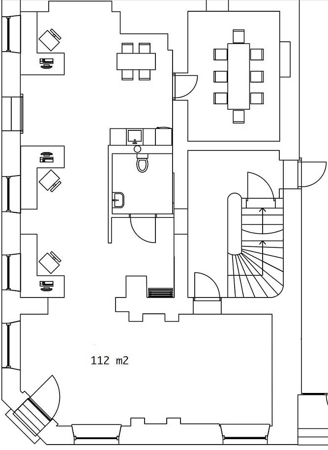 Thulegatan 25, Centrum