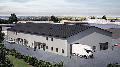 Ledig lokal, Baldersgatan 18 Nyproduktion, Öster Knutby Handelsområde, Norrtälje