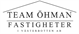Logotyp för Team Öhman Fastigheter i Västerbotten AB